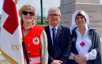 Cruz Vermelha Portuguesa honra Soldados portugueses na Batalha de La Lys