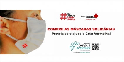 Cruz Vermelha de Braga vende m&aacute;scaras certificadas